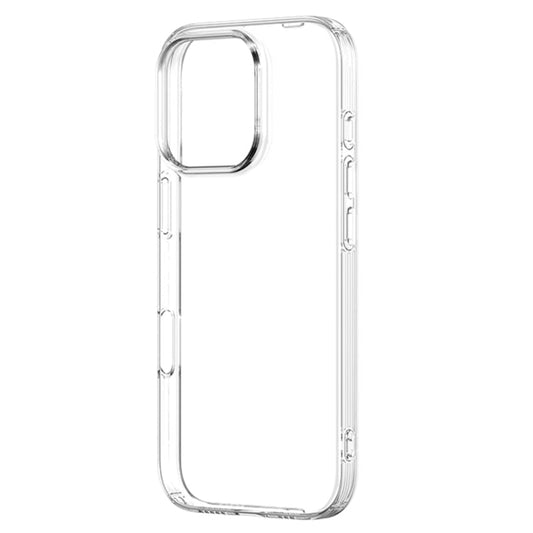 For iPhone 16 Pro ZGA Clear TPU Shockproof Phone Case(Transparent)