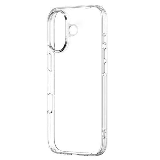 For iPhone 16 Plus ZGA Clear TPU Shockproof Phone Case(Transparent)