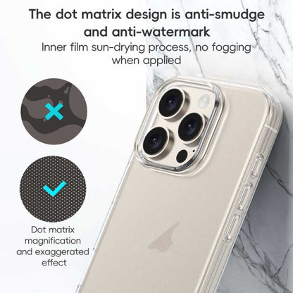 For iPhone 16 Plus ZGA Clear TPU Shockproof Phone Case(Transparent)