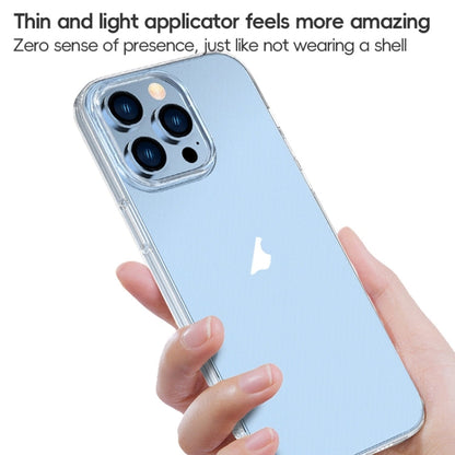 For iPhone 15 Plus ZGA Clear TPU Shockproof Phone Case(Transparent)