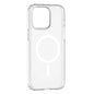 For iPhone 15 Plus ZGA Magsafe Clear PC Hybrid TPU Phone Case(Transparent)