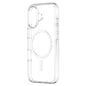For iPhone 16 ZGA Magsafe Clear PC Hybrid TPU Phone Case(Transparent)