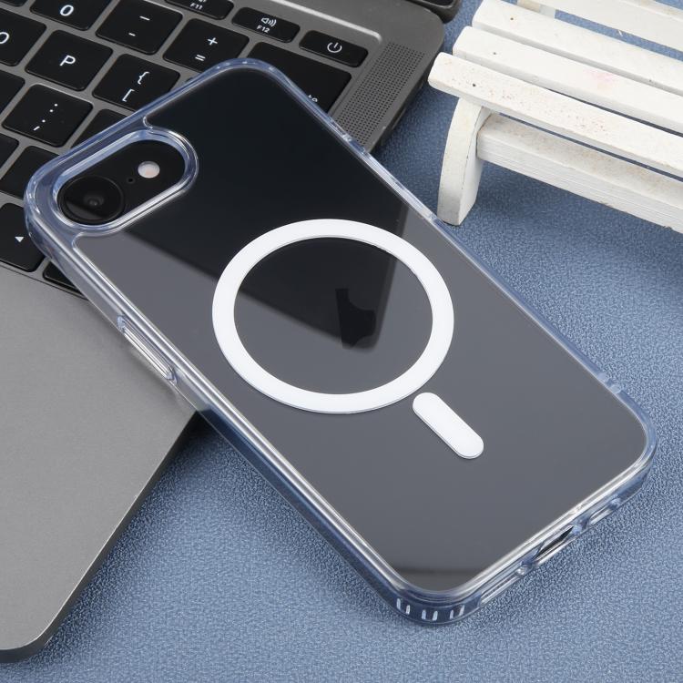 For iPhone 17e / 16e ZGA Magsafe Clear PC Hybrid TPU Phone Case(Transparent)