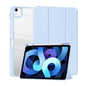 For iPad Pro 11 2022 / 2021 / 2020 ZGA Tri-Fold Voltage Smart Leather Tablet Case(Ice Blue)