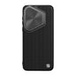 Pour Huawei Pura 70 Pro/70 Pro+ Étui de Téléphone en Nylon NILLKIN Textured Prop avec Support de Protection d'Objectif (Noir)