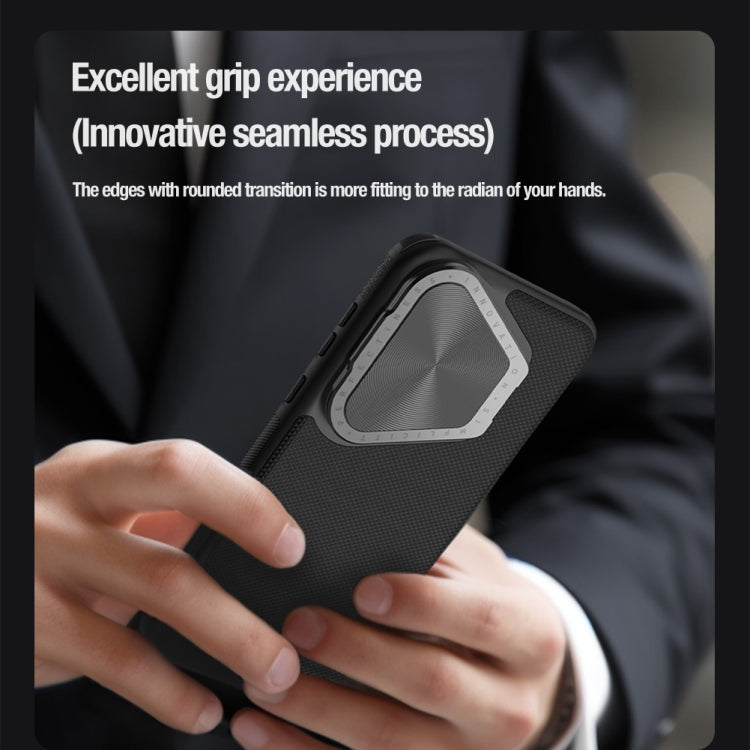 For Huawei Pura 70 Pro/70 Pro+ NILLKIN Textured Prop Magnetic Lens Protection Holder Nylon Phone Case(Black)