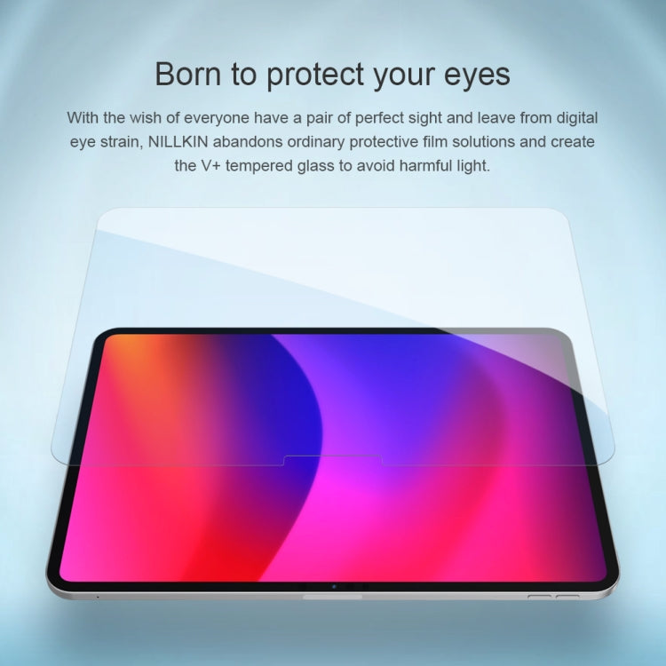 For iPad Pro 11 2025 / 2024 NILLKIN V+ Series Anti-Blue Light Tempered Glass Protective Film