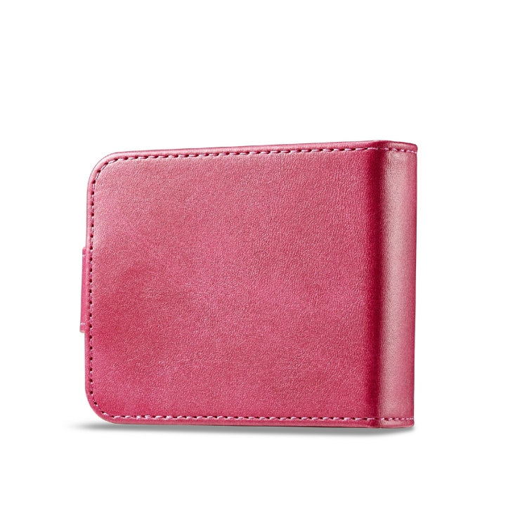 For Samsung Galaxy Z Flip6 / Flip7 FE LC.IMEEKE Calf Texture Leather Phone Case(Red)