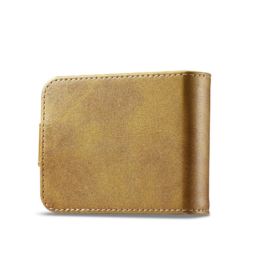 For Samsung Galaxy Z Flip6 / Flip7 FE LC.IMEEKE Calf Texture Leather Phone Case(Brown)