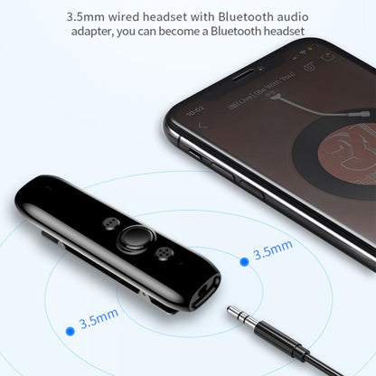 JNN L3 Bluetooth 4.2 Audio Receiver MP3 Player, Memory:4GB(Black)