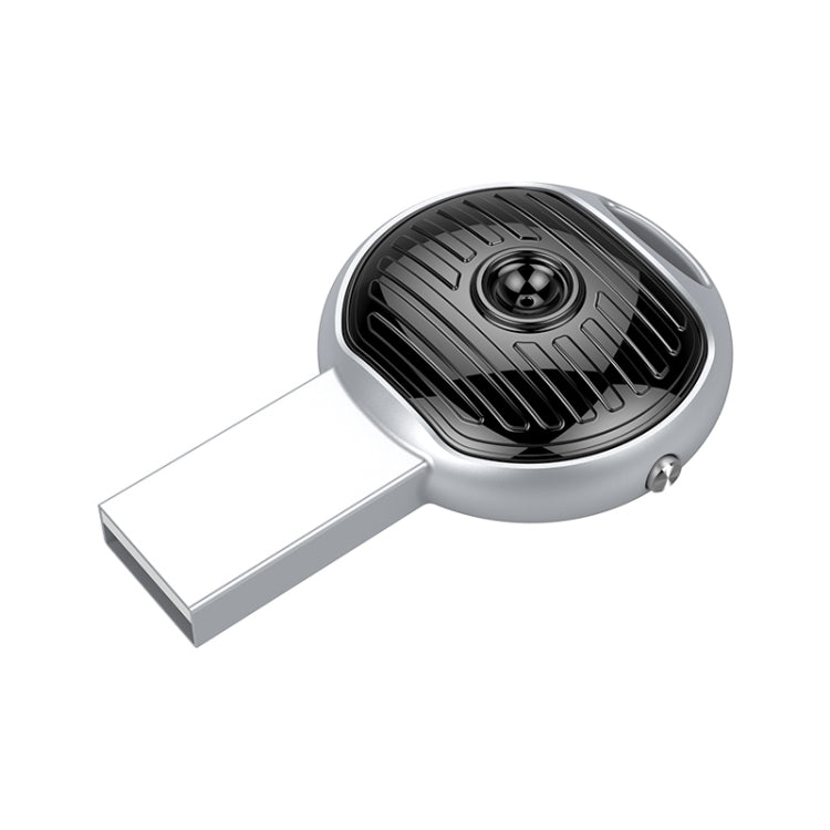JNN S13 Zinc Alloy U-disk Voice Recorder, Memory:8GB(Silver)