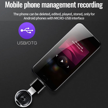 JNN S13 Zinc Alloy U-disk Voice Recorder, Memory:16GB(Silver)
