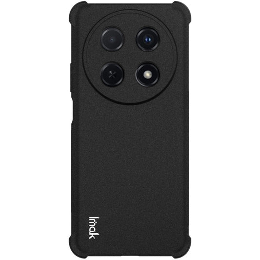For Huawei nova 12i / Enjoy 70 Pro imak Shockproof Airbag TPU Phone Case(Matte Black)