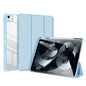 For iPad Air 13 2024 / 2025 / 2026 DUX DUCIS TOBY Series Antiskid Leather Tablet Case with Sleep / Wake-up Function(Blue)