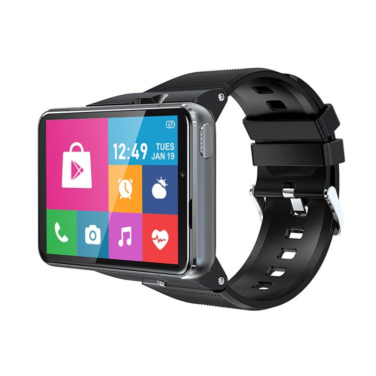 UNIWA DM200, 4GB+64GB, Téléphone montre intelligente Android 9.0 de 2,88 pouces, MT6761 Quad Core, Réseau : 4G (Noir)