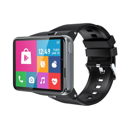 UNIWA DM200, 4GB+64GB, Téléphone montre intelligente Android 9.0 de 2,88 pouces, MT6761 Quad Core, Réseau : 4G (Noir)