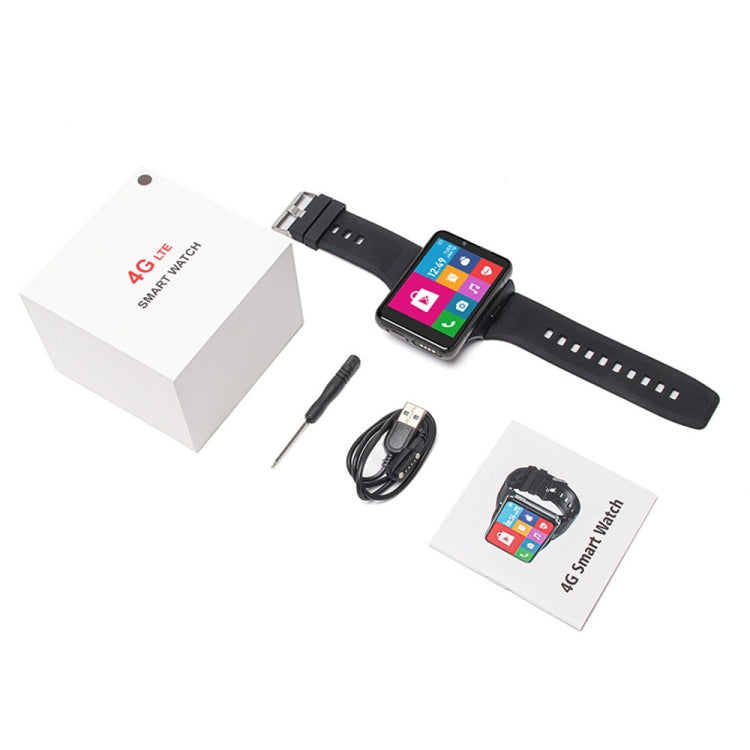 UNIWA DM200, 4GB+64GB, Téléphone montre intelligente Android 9.0 de 2,88 pouces, MT6761 Quad Core, Réseau : 4G (Noir)
