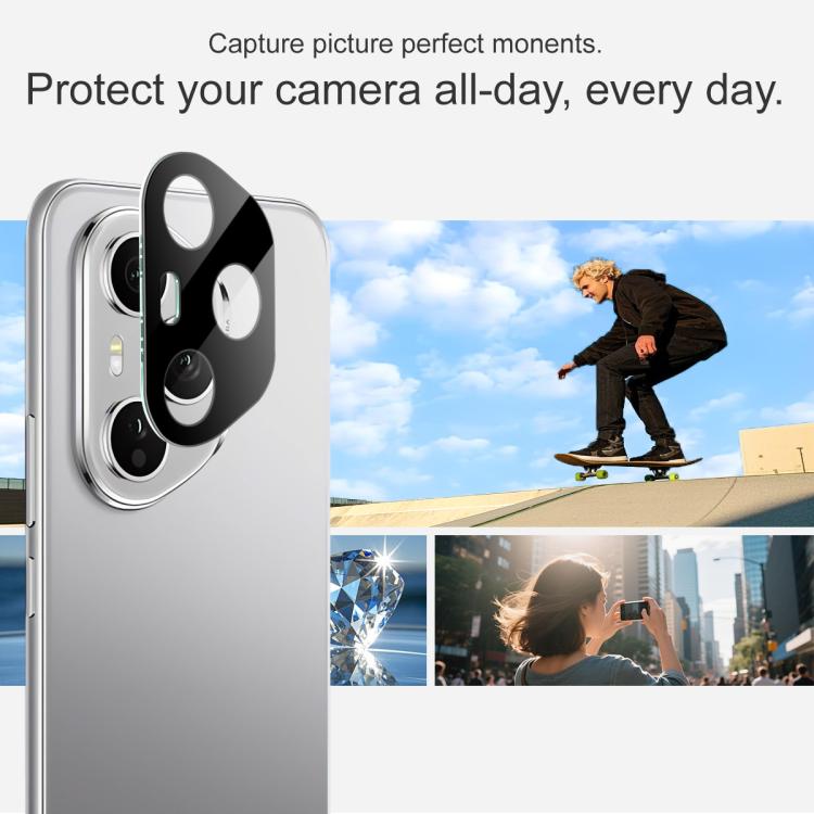 For Honor 400 Pro Global 160.8mm imak High Definition Integrated Glass Lens Film Black Version
