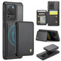 For Samsung Galaxy S20 Ultra 5G JEEHOOD J05 Business Magnetic Style RFID Leather Phone Case(Black)