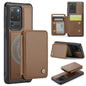 For Samsung Galaxy S20 Ultra 5G JEEHOOD J05 Business Magnetic Style RFID Leather Phone Case(Brown)