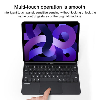 For iPad Pro 11 2018-2022/Air 10.9 2020-2022 MOMAX KB5 Mag Link Wireless Floating Waterproof Magnetic Keyboard