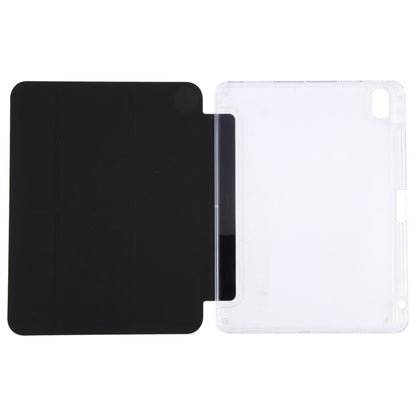 Pour iPad Pro 11 2025 / 2024 Étui pour tablette en cuir de déformation GEBEI (Noir)