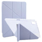 For iPad Pro 13 2025 / 2024 GEBEI Deformation Leather Tablet Case(Purple)