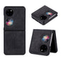 For Huawei Pocket 2 AZNS 3D Embossed Skin Feel Phone Case(Black)