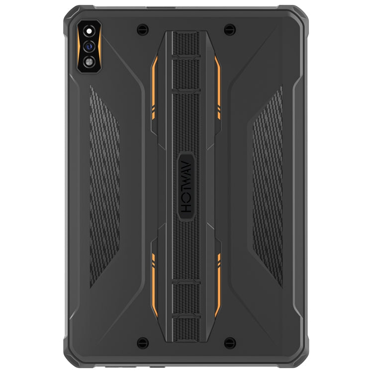 [HK Warehouse] HOTWAV Tab R7 Rugged Tablet, 6GB+256GB, 10.1 inch Android 13 Unisoc Tiger T606 Octa Core 4G Network, Global Version with Google Play(Black Orange)