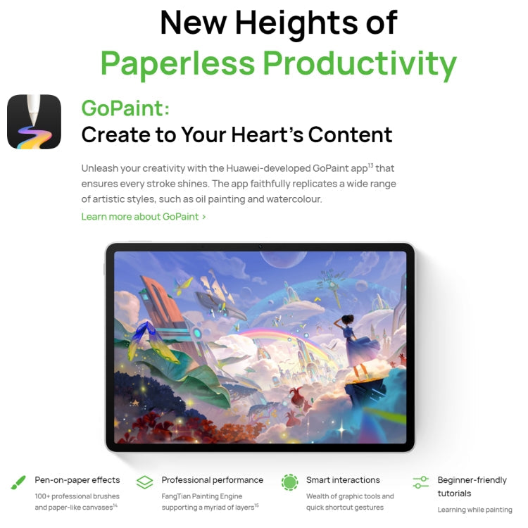 HUAWEI MatePad 11.5S PaperMatte Edition WIFI, 8GB+256GB, HarmonyOS 4.2 Hisilicon Kirin 9000WL, Not Support Google Play(Blue)