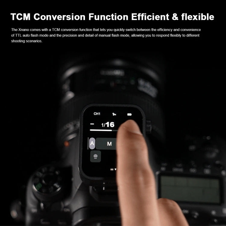 Godox X3 TTL Wireless Flash Trigger Touch Screen Flash Transmitter For Nikon(Black)