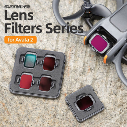 For DJI Avata 2 Sunnylife Camera Lens Filter, Filter:ND128
