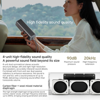 Xiaomi Sound Move Portable Bluetooth Speaker, US Plug(Silver Grey)