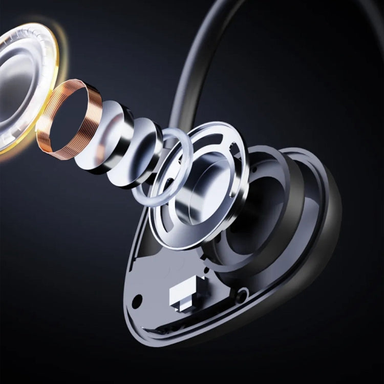 Hileo F15 TWS Touch Control IPX5 Waterproof Wireless Earphone(Black)