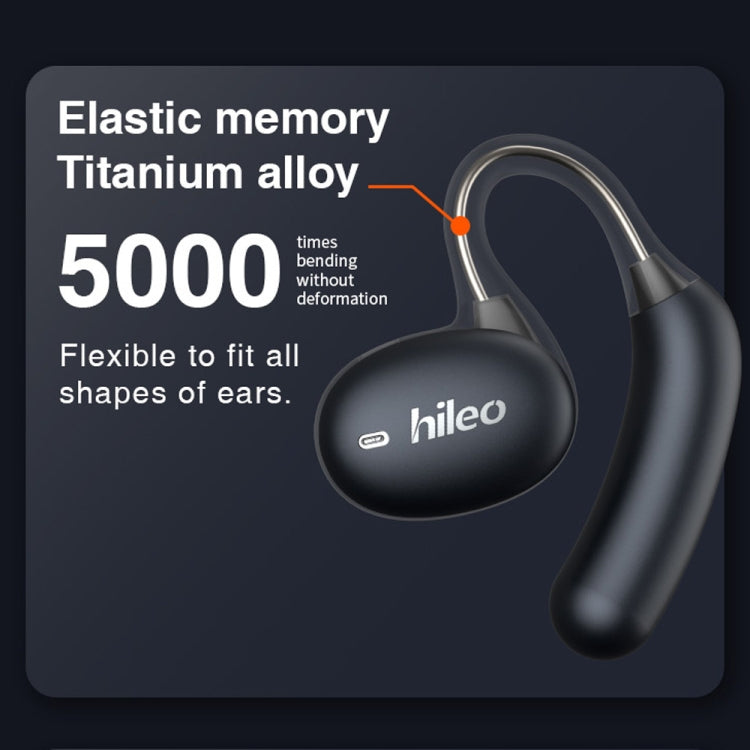 Hileo Hi96 TWS Touch Control IPX5 Waterproof Wireless Earphone(Black)