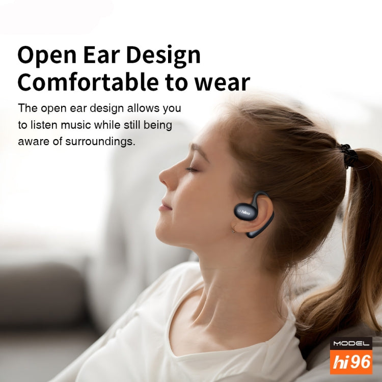 Hileo Hi96 TWS Touch Control IPX5 Waterproof Wireless Earphone(Gold)