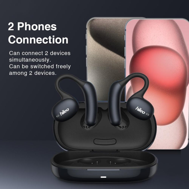 Hileo Hi96 TWS Touch Control IPX5 Waterproof Wireless Earphone(Gold)