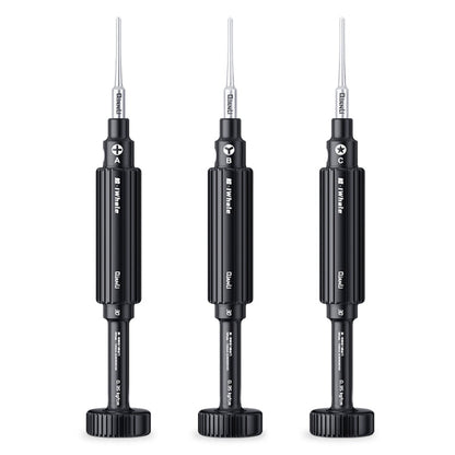 3 in 1 QianLi iWhale Special S2 Steel Magnetic Torque 3D Screwdriver, Model:A/B/C