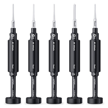 5 in 1 QianLi iWhale Special S2 Steel Magnetic Torque 3D Screwdriver, Model:A/B/C/D/E
