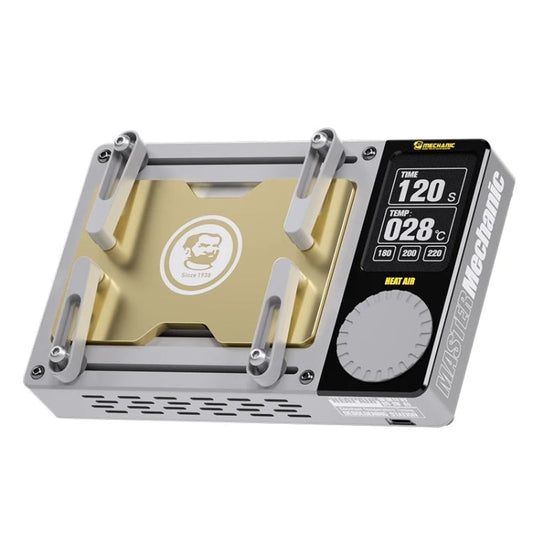 Station de dessoudage multicouche intelligente Mechanic Heat Air pour cartes mères d'iPhone X à 15, prise européenne