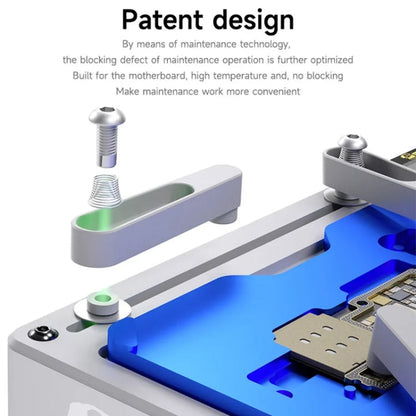 Mechanic Heat Air Intelligent Motherboard Layered Desoldering Station For iPhone X-15 Series, EU Plug