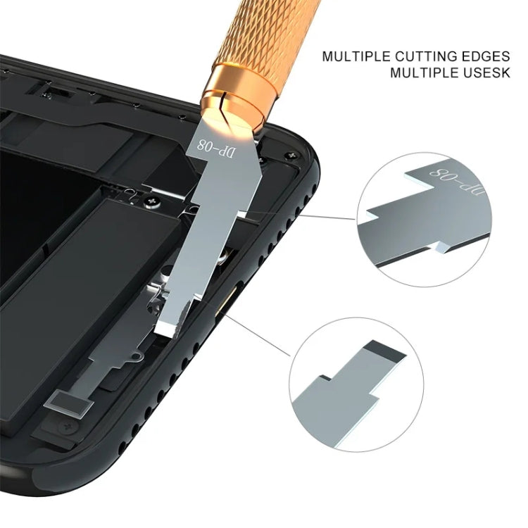 5 lames de support d'écran Mijing DP-08
