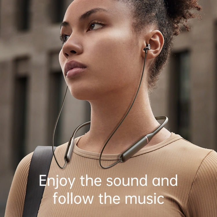 ROCK Y6 Neck-band Wireless Sports Bluetooth Earphone(Black)