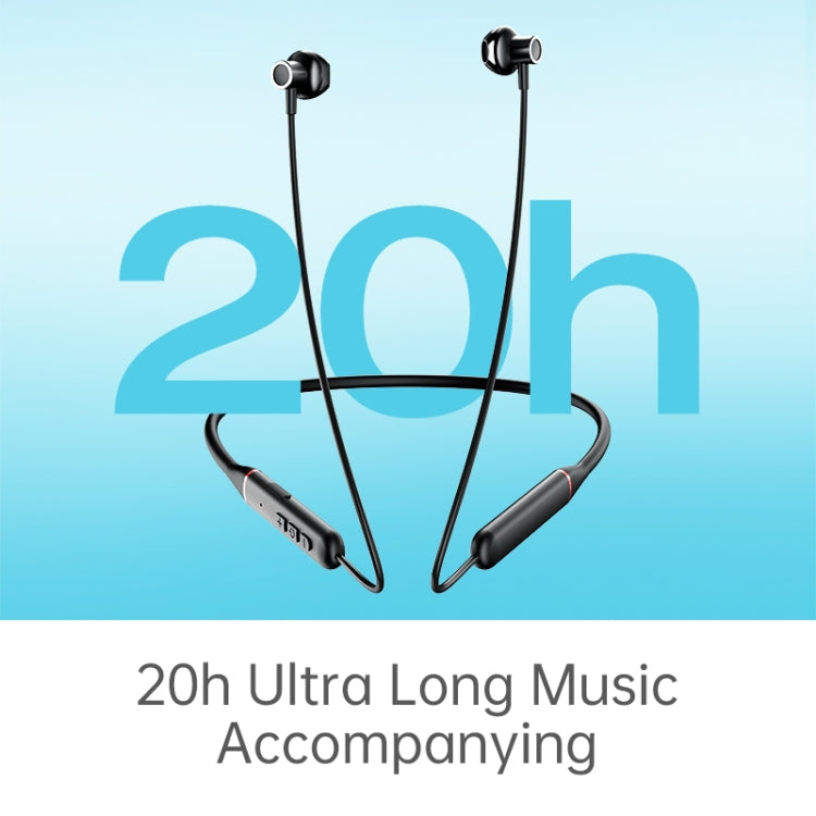 ROCK Y6 Neck-band Wireless Sports Bluetooth Earphone(Black)