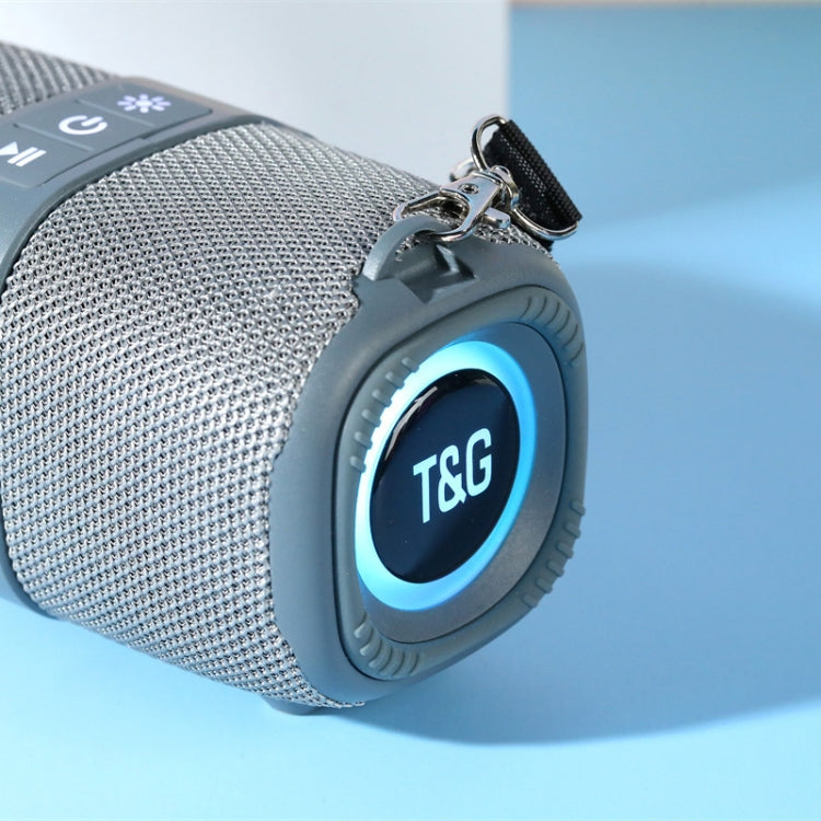 T&G TG667 Outdoor Portable TWS Wireless Bluetooth Speaker(Black)