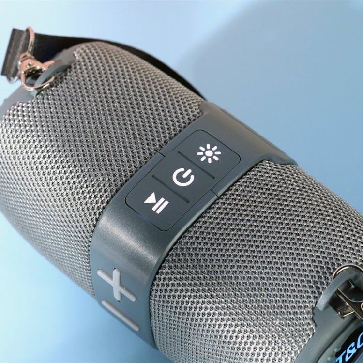 T&G TG667 Outdoor Portable TWS Wireless Bluetooth Speaker(Black)