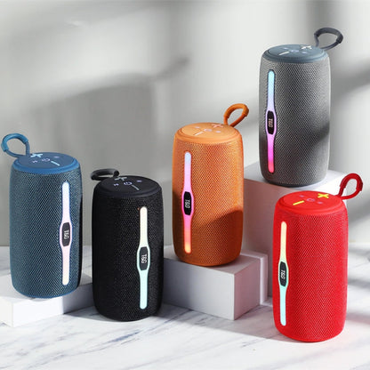 T&G TG675 Music Pulse Wireless Bluetooth Speaker with LED Light(Orange)