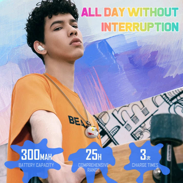 ONIKUMA T20 TWS Gaming Wireless Bluetooth Earphone(White)