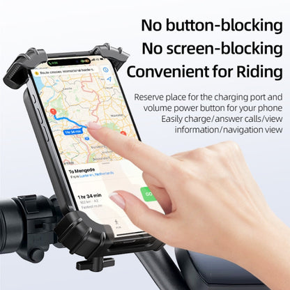 ROCK PRH1004 Cycling Phone Holder, Style:Handlebar Style