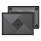 For MacBook Air 13.3 2020 / 2018 DUX DUCIS LCGH Laptop Frosted Protective Case(Black)